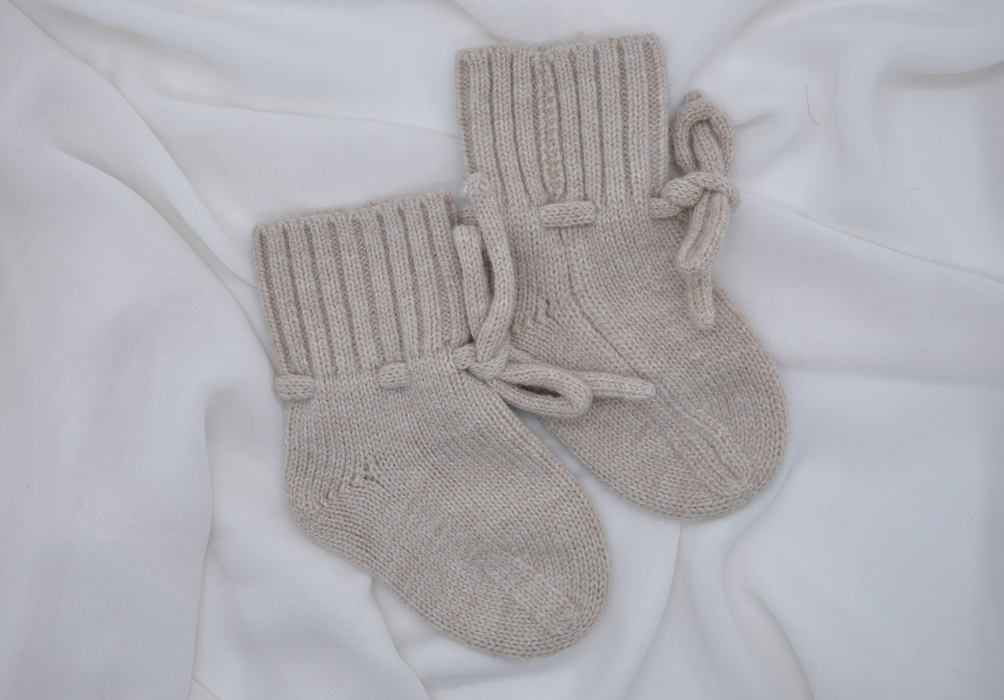 MERINO WOL BOOTIES | SAND